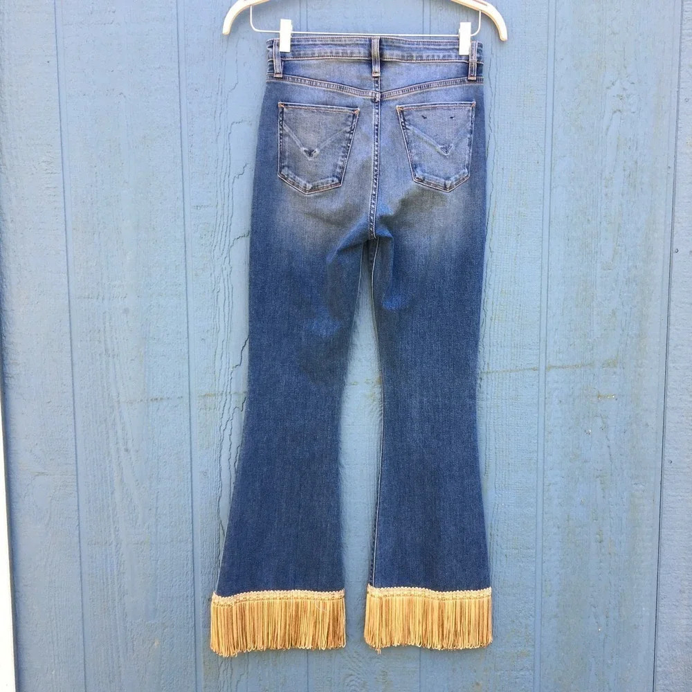 Hudson Women's Size 27 Holly Flared Denim Blue Jeans - Picture 4 of 7